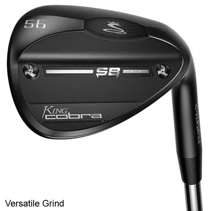 Cobra KING Black Wedge With SnakeBite Grooves 3 Cobra KING Black Wedge With SnakeBite Grooves