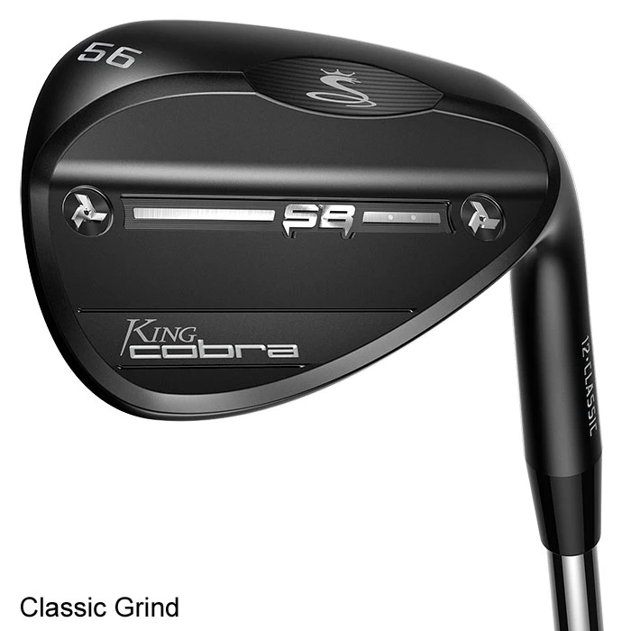 Cobra KING Black Wedge With SnakeBite Grooves 4 Cobra KING Black Wedge With SnakeBite Grooves - Image 2