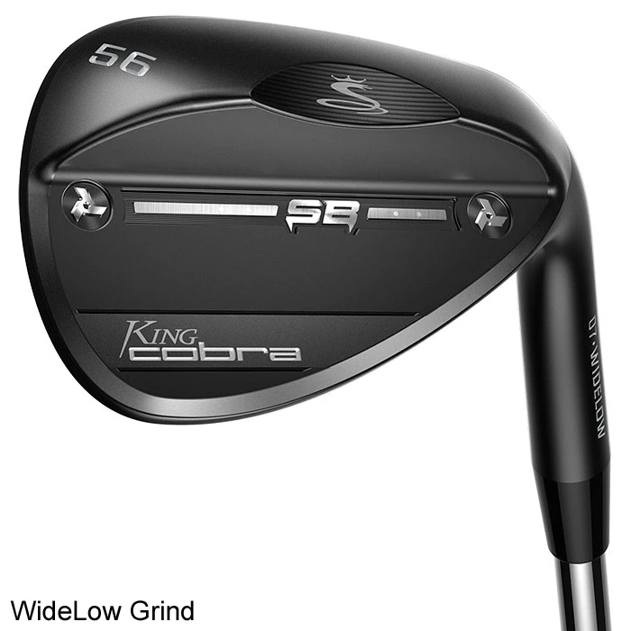 Cobra KING Black Wedge With SnakeBite Grooves 5 Cobra KING Black Wedge With SnakeBite Grooves - Image 3