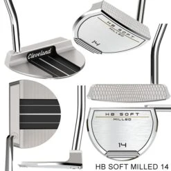 Cleveland HB SOFT Milled Putter W/UST All-IN Shaft -FairwayPro Store CLD0408j