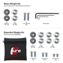 Cure Putters 2016 RX Series Putter -FairwayPro Store CUR0002 2i