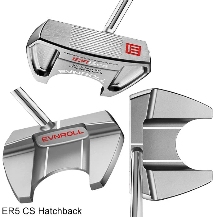 Evnroll Classic Series Mallet Silver Satin Finish Putters 4 Evnroll Classic Series Mallet Silver Satin Finish Putters - Image 2