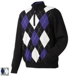 FootJoy Performance Half Zip Lined Sweaters (Previous Season Style)