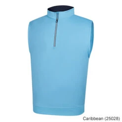 FootJoy Performance Half-Zip Jersey Vest W/Gathered Waist -FairwayPro Store FTJ1019 1019d