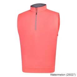 FootJoy Performance Half-Zip Jersey Vest W/Gathered Waist -FairwayPro Store FTJ1019 1019e