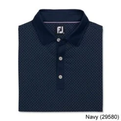 Footjoy Diamond Dot Print Lisle Self Collar -FairwayPro Store FTJ1345c
