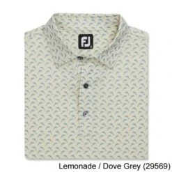 Footjoy Lisle Leaping Dolphins Print Self Collar -FairwayPro Store FTJ1352e