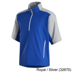 Footjoy Short Sleeve Sport Windshirt 15 Footjoy Short Sleeve Sport Windshirt -FairwayPro Store FTJ1353d