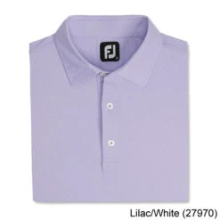 FootJoy Stretch Lisle Dot Print Self Collar -FairwayPro Store FTJ1371d