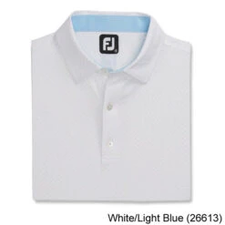 FootJoy Stretch Lisle Dot Print Self Collar -FairwayPro Store FTJ1371f