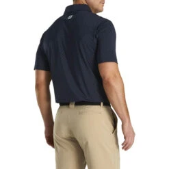 FootJoy Stretch Lisle Dot Print Self Collar -FairwayPro Store FTJ1371k