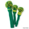 Jan Craig Green Yellow Stripe Headcover Set -FairwayPro Store JCG0008 8a