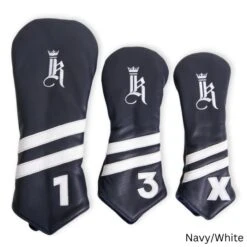Links & Kings 2-Stripe Head Cover -FairwayPro Store LIK0034b