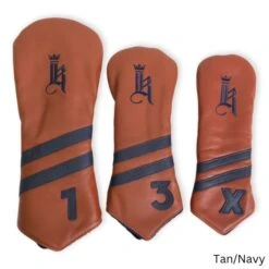 Links & Kings 2-Stripe Head Cover -FairwayPro Store LIK0034d