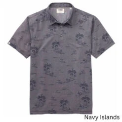 Linksoul Printed Astoria Polo Shirt 7 Linksoul Printed Astoria Polo Shirt -FairwayPro Store LKS0034b