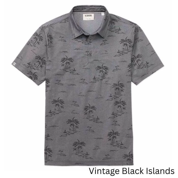 Linksoul Printed Astoria Polo Shirt 5 Linksoul Printed Astoria Polo Shirt - Image 3