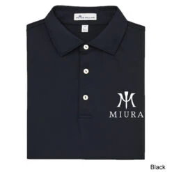 Miura Peter Millar Solid Stretch Mesh Polo