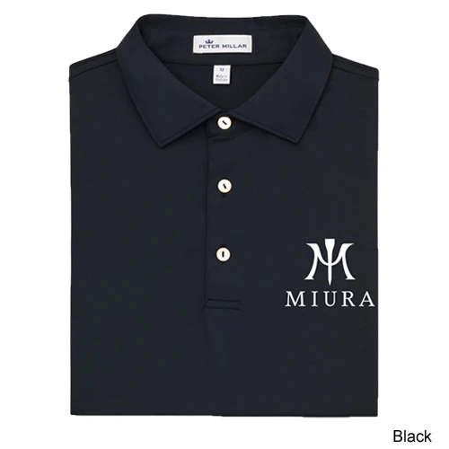 Miura Peter Millar Solid Stretch Mesh Polo 3 Miura Peter Millar Solid Stretch Mesh Polo