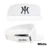 Miura M Logo Tour Visor 2 Miura M Logo Tour Visor -FairwayPro Store MIU0147a