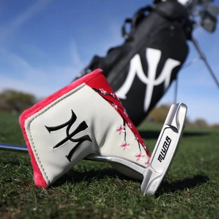 Miura Hanami Putter Cover - Pink 5 Miura Hanami Putter Cover - Pink - Image 3
