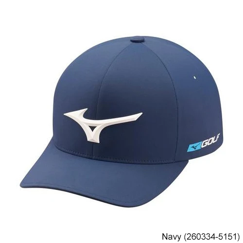 Mizuno Tour Delta Fitted Hat 5 Mizuno Tour Delta Fitted Hat - Image 3