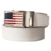 Nexbelt Heritage USA White Golf Belt -FairwayPro Store NEX0018a