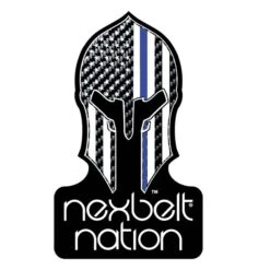 Nexbelt Thin Blue Line Series Golf Belt -FairwayPro Store NEX0019d