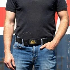 Nexbelt Black Rambo Aston STP Nylon Tactical EDC Belts