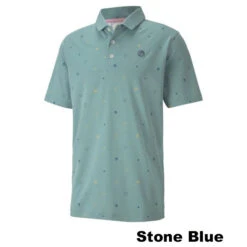 Puma Legacy Print Golf Polo -FairwayPro Store PMA0564d