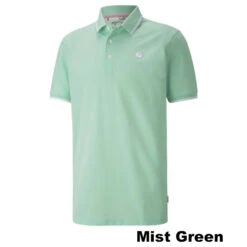 Puma Signature Tipped Golf Polo -FairwayPro Store PMA0566c