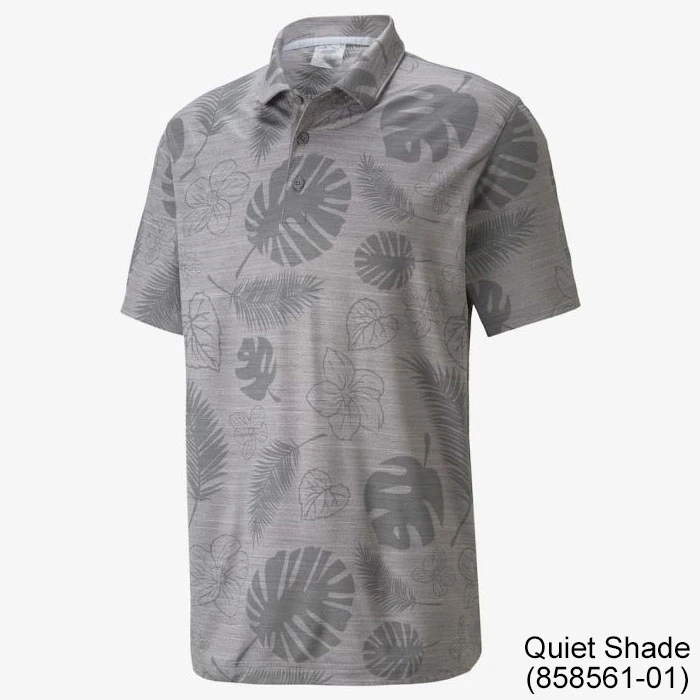 Puma CLOUDSPUN Leaves N Flowers Golf Polo 5 Puma CLOUDSPUN Leaves N Flowers Golf Polo - Image 3