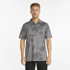 Puma CLOUDSPUN Leaves N Flowers Golf Polo 14 Puma CLOUDSPUN Leaves N Flowers Golf Polo -FairwayPro Store PMA0589e