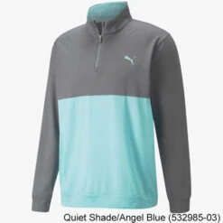 Puma Gamer Colorblock Golf 1/4 Zip -FairwayPro Store PMA0594d