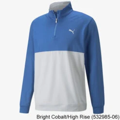 Puma Gamer Colorblock Golf 1/4 Zip -FairwayPro Store PMA0594e