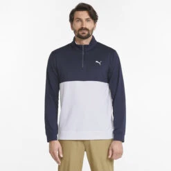 Puma Gamer Colorblock Golf 1/4 Zip -FairwayPro Store PMA0594h