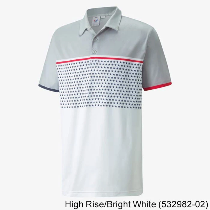 Puma Volition Patriot Golf Polo 3 Puma Volition Patriot Golf Polo