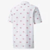 Puma Volition Flags Golf Polo -FairwayPro Store PMA0609a