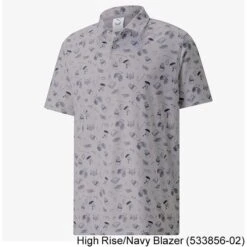 Puma Volition Block Party Golf Polo -FairwayPro Store PMA0610c