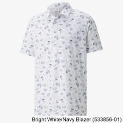 Puma Volition Block Party Golf Polo -FairwayPro Store PMA0610e
