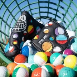 Ping Vintage Strobic Mallet Putter Cover -FairwayPro Store PNG0821c