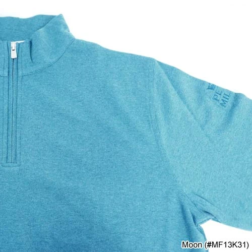 Peter Millar Heather Interlock Quarter Zip Sweaters W/ Logo 4 Peter Millar Heather Interlock Quarter Zip Sweaters W/ Logo - Image 2
