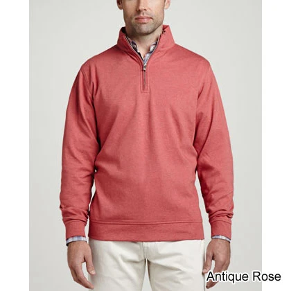Peter Millar Heather Interlock Quarter Zip Sweaters W/ Logo 8 Peter Millar Heather Interlock Quarter Zip Sweaters W/ Logo - Image 6