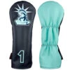 Rose & Fire Lady Liberty Premium USA Leather Headcover 1 Rose & Fire Lady Liberty Premium USA Leather Headcover -FairwayPro Store RSF0047 47a
