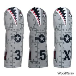 Rose & Fire Bomber/Warhawk Premium USA Leather Headcover -FairwayPro Store RSF0054c