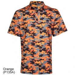 Tattoo Golf Camo Cool-Stretch Golf Shirt -FairwayPro Store TAT0261c