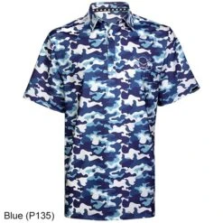 Tattoo Golf Camo Cool-Stretch Golf Shirt -FairwayPro Store TAT0261g