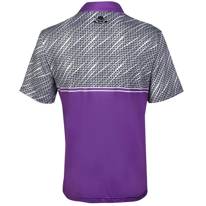Tattoo Golf Houndstooth Cool-Stretch Golf Shirt 4 Tattoo Golf Houndstooth Cool-Stretch Golf Shirt - Image 2