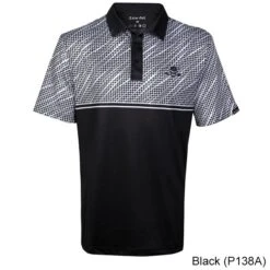 Tattoo Golf Houndstooth Cool-Stretch Golf Shirt 8 Tattoo Golf Houndstooth Cool-Stretch Golf Shirt -FairwayPro Store TAT0262c
