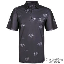 Tattoo Golf Aloha Cool-Stretch Hawaiian Golf Shirt