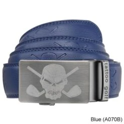 Tattoo Golf Leather Ratchet Belt -FairwayPro Store TAT0275c